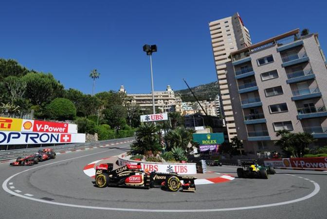 La Lotus di Kimi Raikkonen. Afp